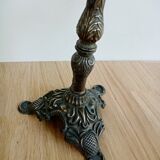 Chandelier ancien couleur bronze 3 branches