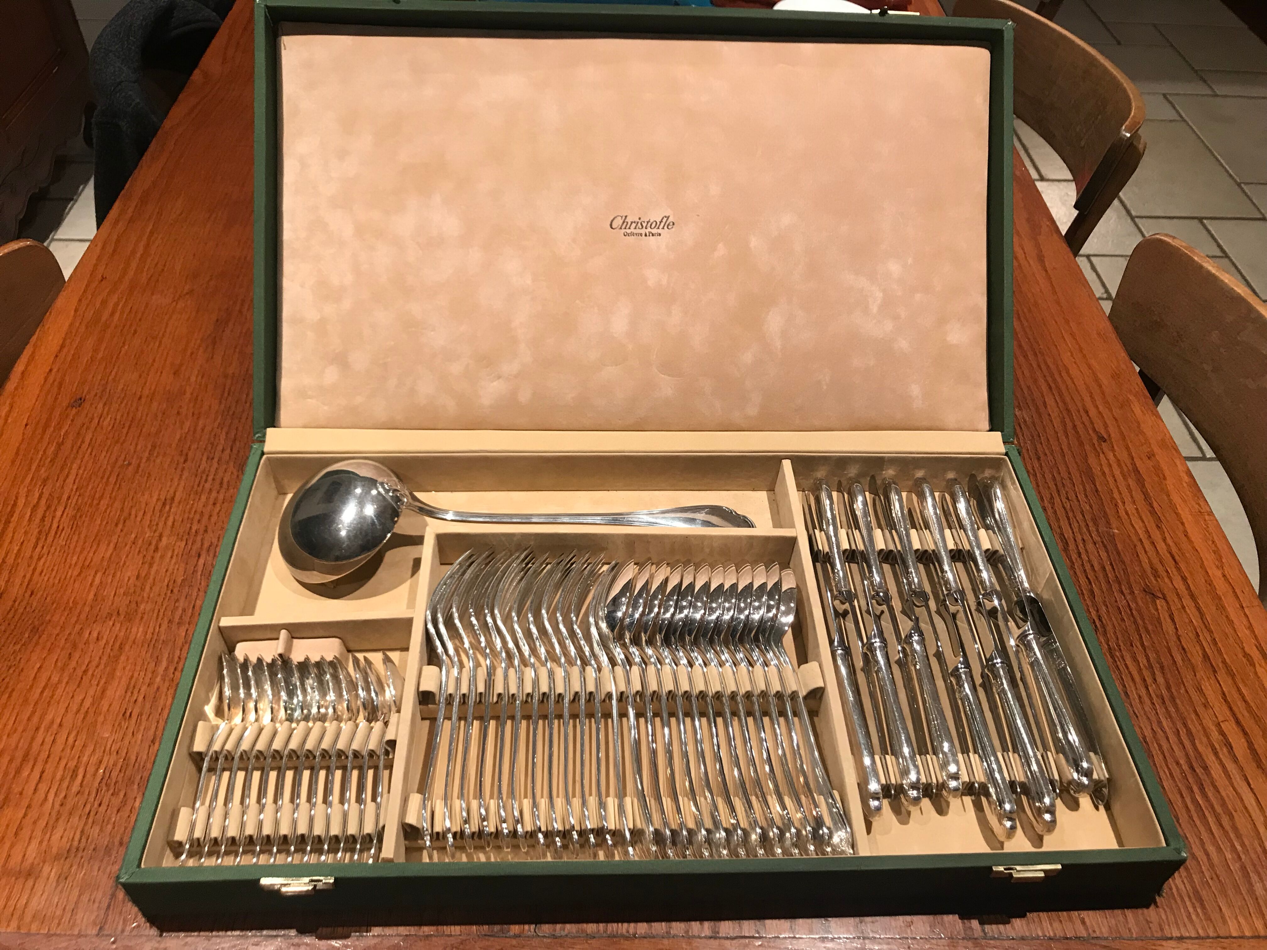 Christofle 49-piece cutlery set