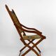 Victorian "safari" folding chair, United Kingdom, Arts & Crafts, circa 1880