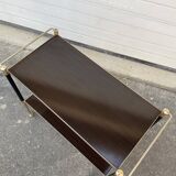 Golden vintage rolling table