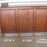 Woodwork paneling