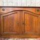 Louis XVI style buffet in solid cherry wood.