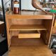 Vintage wooden secretary desk from the 50s