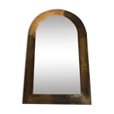 Brass mirror