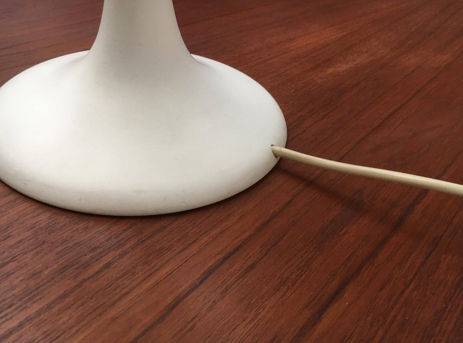 Table lamp in glass and metal by E.R. Nele for Temde, 1960s