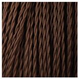 Ceramic lamp, 2M fabric cable, cotton shade