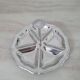 Guy Degrenne / Round platter with compartments and central stainless steel handle