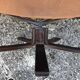 Vintage leather lounge armchair 60s