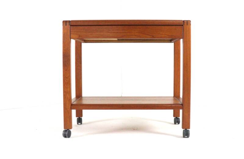 Teak trolley with drawer 'Grove' - danish design in teak