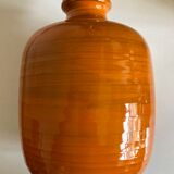 Vase XXXL Italian design 1960 in glazed earth
