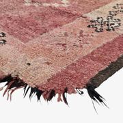 Tapis Marocain Rose Vintage - 390 x 166 cm