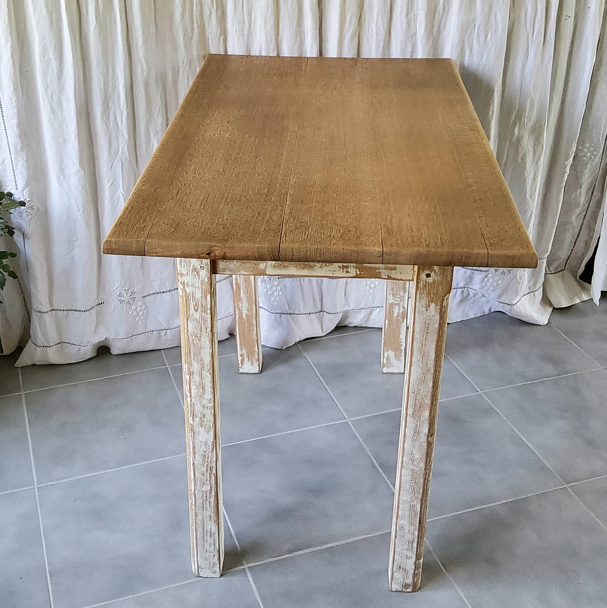 Antique patinated table