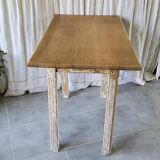 Old patinated table