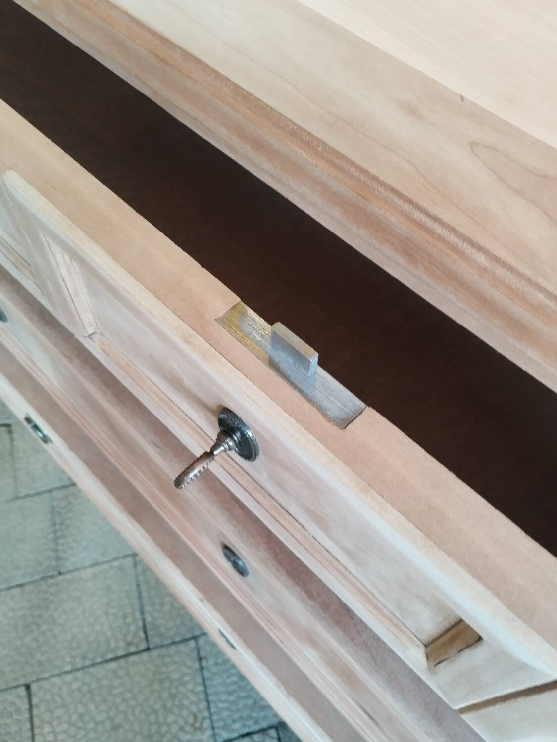 Antique commode in Louis XVI style