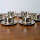 12-piece Italian coffee set by Inoxriv