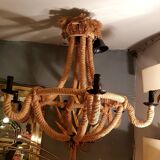 Rope chandelier