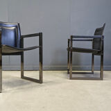 Vintage dining chairs by Arrben, 1980s