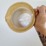 Small speckled enamel pitcher