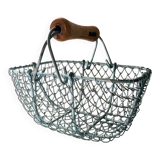 Metal harvest basket