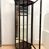 Art Deco Display Cabinet in Glass & Macassar Veneer, France, 1930