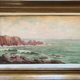 HSP painting "Breton Navy (?)" by Gaetan Montagney