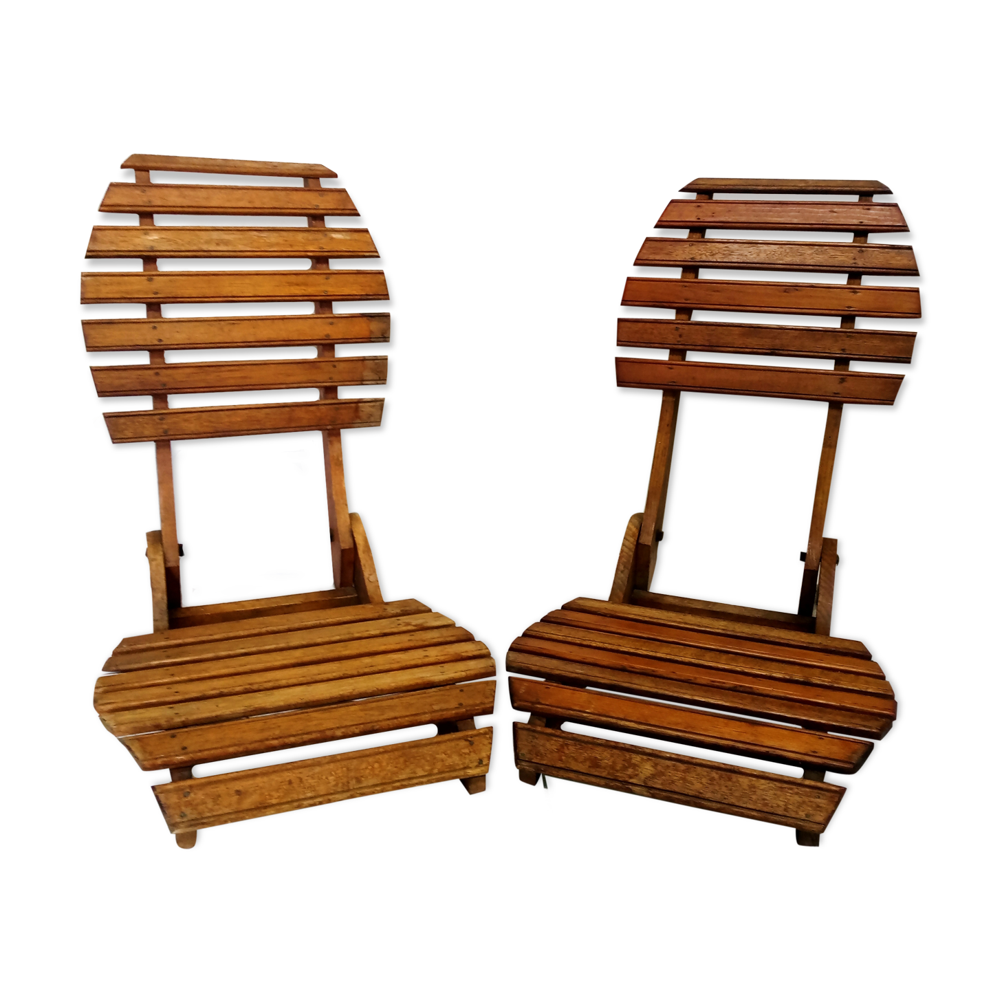 Beach folding chairs