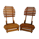 Beach folding chairs