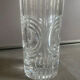 Crystal glass lentil vase