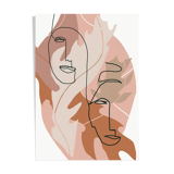 Connected fine art giclée print, illustration