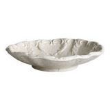 White ceramic crackle cup