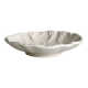Coupe craquelée en céramique blanche