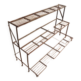 Old iron florist plant holder