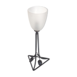 Lampe art nouveau opaline