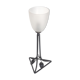 Lampe art nouveau opaline