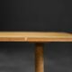 Cherry wood coffee table with shelf Vintage Mid-Century Modern Scandinavian