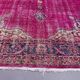 Vintage Turkish Rug 300x200 cm, Tribal Wool Carpet Large