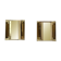 Pair of vintage wall lights, solid brass, Borens 1960