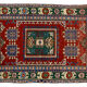 Anatolian handmade vintage rug 185 cm x 132 cm