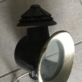 Copper and metal lantern sconce