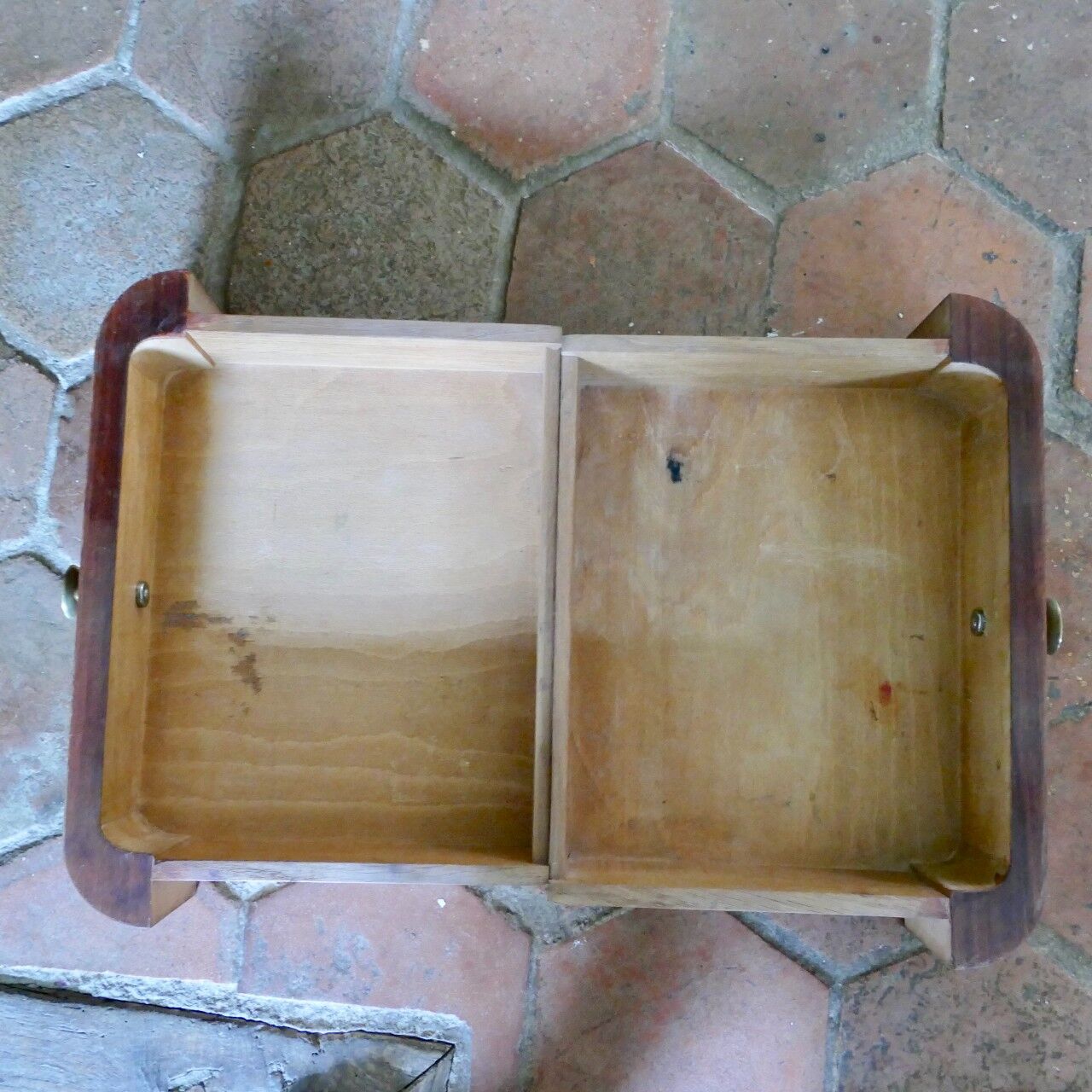 Pair of art deco bedside tables