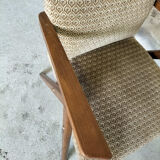 Vintage bridge armchair