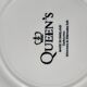 6 assiettes plates Queen's England vers 1970