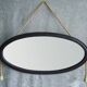 Art Deco oval mirror