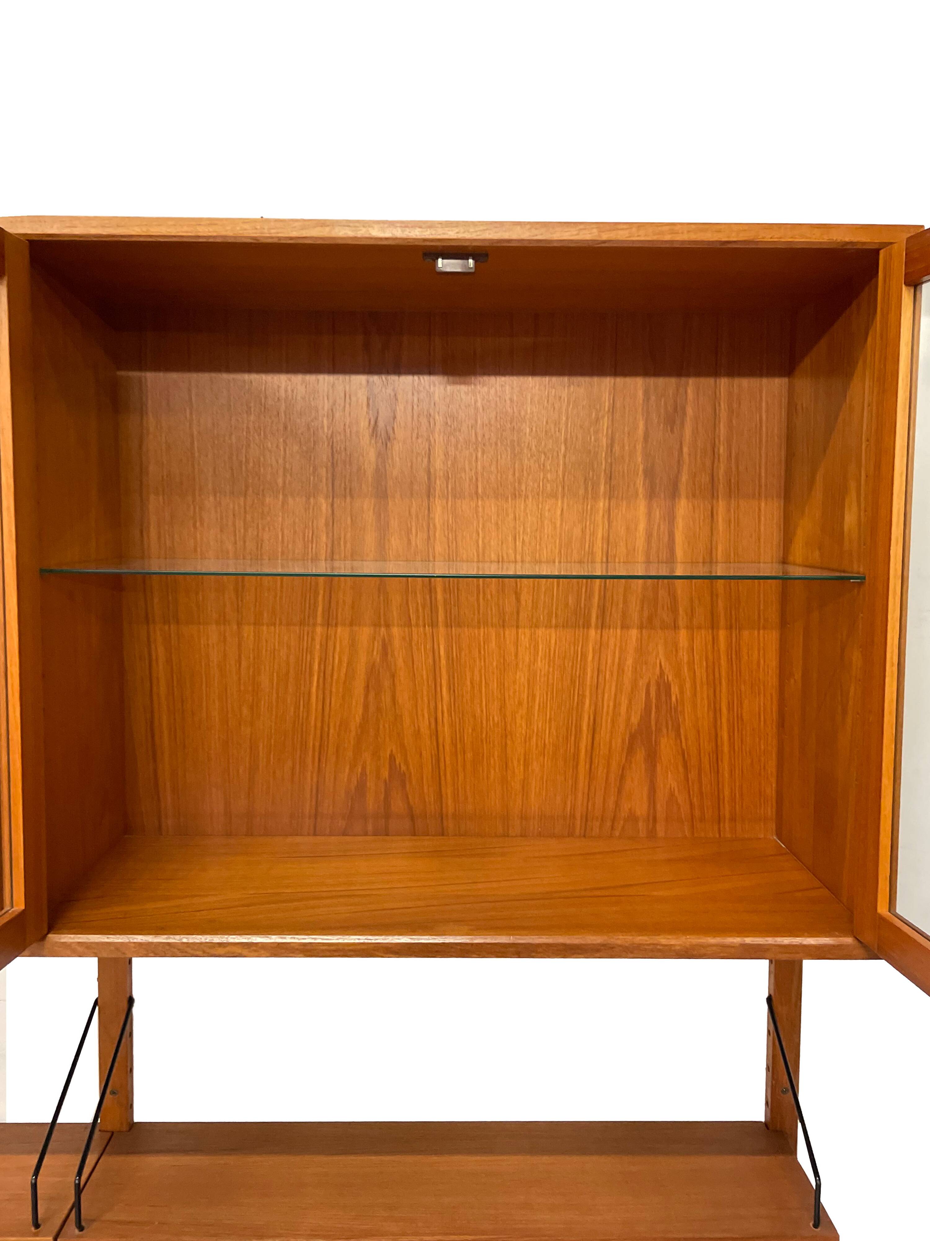 Vintage Poul Cadovius Cado wall system wall unit Design