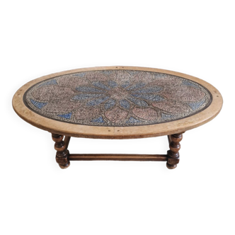 Alain Guyot ceramic coffee table