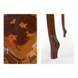 Art Nouveau marquetry table