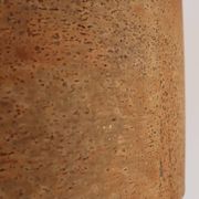 Italian Ceramic Table Lamp by Aldo Londi with Cork Lampshade, 1960