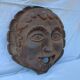 Cast iron face mask mascaron