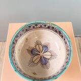 Polychrome ceramic bowl – Fès, early 20th century