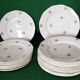 Set de 20 assiettes en faïence de Digoin Sarreguemines